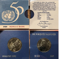 -23- Lott NB 5 kr. 1995, FN, Sandhill, usirkulert - Spesialforpakning (Sandhill). Til sammen 20 stk. Utgitt av Norges Bank. / Numisma Mynthandel A/S: kr.  108,-