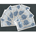 -46- Lott 13 stk. 10 kr. 1981B, Kv. 0/01-0 - 7x BN (6616693-99), 2x BR (7972232-33) & 4x B (8232524-27) / Numisma Mynthandel A/S: kr.  126,-