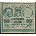 -13- 50 kroner 1955B, kv. 1/1-, flekk rev. - Presset. Flekk bakside. / Numisma Mynthandel A/S: kr.  240,-