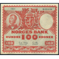 -11- 100 kroner 1960H, kv. god 1 / Numisma Mynthandel A/S: kr.  135,-