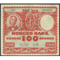 -12- 100 kroner 1960H, kv. 1/1- / Numisma Mynthandel A/S: kr.  100,-