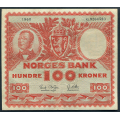-15- 100 kroner 1960G, kv. 1/1- / Numisma Mynthandel A/S: kr.  100,-