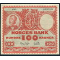 -16- 100 kroner 1960G, kv. 1/1- / Numisma Mynthandel A/S: kr.  108,-