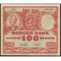 -11- 100 kroner 1953C, kv. 1/1+ / Numisma Mynthandel A/S: kr.  105,-