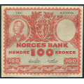 -15- 100 kroner 1951B, kv. 1/1- / Numisma Mynthandel A/S: kr.  54,-