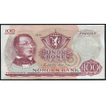 -1- 100 kr. 1975Z, erstatning, 5-million, kv. 1+ / Numisma Mynthandel A/S: kr.  210,-