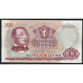 -2- 100 kr. 1973Z, erstatning, 5-million, kv. god 1 / Numisma Mynthandel A/S: kr.  200,-