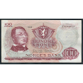 -21- 100 kr. 1968Z, erst, 1-million, kv. 1/1+ / Numisma Mynthandel A/S: kr.  111,-