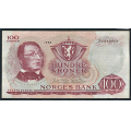 -22- 100 kr. 1968Z, erst, 1-million, kv. 1 / Numisma Mynthandel A/S: kr.  111,-