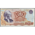 -17- 1000 kroner 1985C, kv. 1+ / Numisma Mynthandel A/S: kr.  1008,-