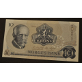 10 kr. 1984 C D * Kv. 0 * Katv. kr. 80 - Bilder er sedellen du fr. Vurder fra bilder. IKKE SALR. / Tore Rimstad: NOK  45,-