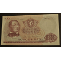 100 kr. 1969 K  * Kv. 1+ * Katv. kr. 380 ** - Bilder er sedellen du fr. Vurder fra bilder. IKKE SALR. / Tore Rimstad: NOK  160,-