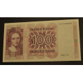 100 kr. 1994   Kv. 0 *Katv. kr. 390 * - Bilder er sedellen du fr.Kv. 0 ** Vurder fra bilder. IKKE SALR. / Tore Rimstad: NOK  220,-