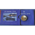 20 kr. 1998 * Brilliant kv. * Katv. kr. 100 ** - Bilder er likt med settene du fr.Pene sett.  IKKE SALR.Pris KJP N er ett (1) sett. Du velger antall. / Tore Rimstad: NOK  40,-
