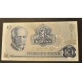 10 kr. 1982 C G * Kv. 0- * Katv. kr. 72 ** - Bilder er sedellen du fr. Usirkulert.Vurder ogs fra bilder.IKKE SALR. / Tore Rimstad: NOK  35,-