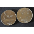 20 kr. 2000  * Kv. 0 ** Fra original rull. * - Bilde er fra mynter i rullen. Kv.0. Tas direkte fra rullen og settes i Hartberger rammer. Ikke salr / Tore Rimstad: NOK  35,-