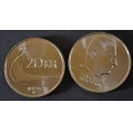 20 kr. 1995  * Kv. 0 ** Fra original rull - Bilde er fra mynter i rullen. Kv.0. Tas direkte fra rullen og settes i Hartberger rammer. Pris KJP N er en mynt. Du velger antall. Ikke salr. / Tore Rimstad: NOK  35,-