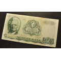 50 kr. 1971 D * Kv. 1+ * Katv. kr. 370 ** - Bilder er sedellen du fr. Vurder ogs fra bilder. / Tore Rimstad: kr.  126,-
