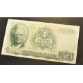 50 kr. 1975 F * Kv. 1+/01 * Katv. kr. 370 ** - Blder er sedellen du fr. Vurder ogs fra bilder. / Tore Rimstad: kr.  74,-