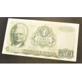 50 kr. 1983 R * Kv. 0/01 * Katv. kr. 350 * - Bilder er sedellen du fr. Ingen bretter. Vurder ogs fra bilder. / Tore Rimstad: kr.  74,-