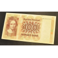 100 kr. 1979 A M * Kv. 0 * Katv. kr. 550 ** - Bilder er sedellen du fr. Vurder ogs fra bilder. / Tore Rimstad: kr.  117,-
