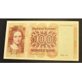 100 kr. 1994 *  Kv. 0  ** Katv. kr. 390 * - Bilder er sedellen du fr. Pen kv. 0. Vurder ogs fra bilder. / Tore Rimstad: kr.  105,-