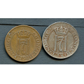 -3- Lott 5 re 1915 & 1920, VK - By etter bilder. / Numisma Mynthandel A/S: kr.  107,-