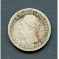 -8- 50 re 1880, kv. 1-/2 - By etter bilder. / Numisma Mynthandel A/S: kr.  115,-