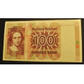 100 kr. 1977 H A * Erst. kv. 01 * katv. 670 - Bilder er sedellen du fr. Vurder ogs fra bilder. / Tore Rimstad: kr.  217,-