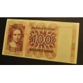 100 kr. 1977 H G * Erst. kv. 0/01 * katv. 1070 - Bilder er sedellen du fr. Vurder ogs fra bilder. / Tore Rimstad: kr.  366,-