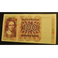 100 kr. 1977 H H * Erst. kv. 01 * katv. 670 - Bilder er sedellen du fr. Vurder ogs fra bilder. / Tore Rimstad: kr.  117,-