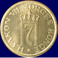 -11- 50 re 1953, kv. 0 - NM71A. Stort myntmerke. / Numisma Mynthandel A/S: kr.  300,-