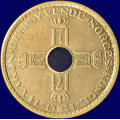 -8- 1 krone 1925, kv. 0 - NM23. / Numisma Mynthandel A/S: kr.  1000,-