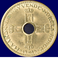 -12- 1 krone 1939, kv. 0 - NM29. / Numisma Mynthandel A/S: kr.  1000,-