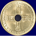 -13- 1 krone 1946, kv. 0 - NM31. / Numisma Mynthandel A/S: kr.  150,-