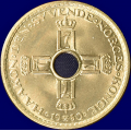 -16- 1 krone 1950, kv. 0 - NM34. / Numisma Mynthandel A/S: kr.  100,-