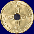 -17- 1 krone 1951, kv. 0 - NM35. / Numisma Mynthandel A/S: kr.  150,-