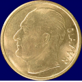 -26- 1 krone 1968, kv. 0 - NM28. / Numisma Mynthandel A/S: kr.  450,-