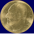 -30- 1 krone 1972, kv. 0, prakt. - NM32. Eks. OMG 11/1566. / Numisma Mynthandel A/S: kr.  25,-
