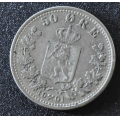 50 re 1901  * Kv. 1+  * Katv. kr. 1300 ** - Bilder er mynten du fr. Vurder ogs fra bilder. / Tore Rimstad: kr.  2,-