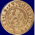 -2- 2 skilling 1646, kv. 1 - NMD132, S74var. Christian 4. / Numisma Mynthandel A/S: kr.  2000,-
