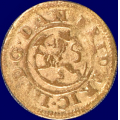 -7- 1 skilling 1665, kv. 1/1+ - NM243, NMD248, S150. Frederik 3. / Numisma Mynthandel A/S: kr.  552,-