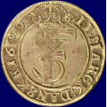 -14- 2 mark 1649, kv. 1+ - NM144, NMD149, S30. Frederik 3. / Numisma Mynthandel A/S: kr.  4000,-