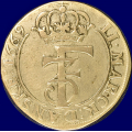 -17- 2 mark 1669, kv. 1+ - NM164, NMD169, S38. Frederik 3. / Numisma Mynthandel A/S: kr.  4500,-