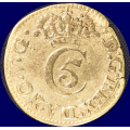 -20- 2 skilling 1673, kv. 1 - NM131, NMD142, S39, H49. Christian 5.
Ex. OMG 7, lot 177. E. R. Gjertsen. / Numisma Mynthandel A/S: kr.  500,-