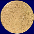 -24- 4 mark 1696, kv. 1+ - NM190, NMD190, S30. Christian 5. / Numisma Mynthandel A/S: kr.  6500,-