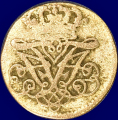 -1- 1 skilling 1700, kv. 1/1+. - Riper. NM69, NMD71, S12. Frederik 4. / Numisma Mynthandel A/S: kr.  2800,-