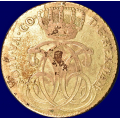 -8- 24 skilling 1736 C, kv. 1/1+ - NM5, NMD7, S3. Christian 6. / Numisma Mynthandel A/S: kr.  1300,-