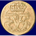 -11- 1 skilling 1764, liten blankett, kv. 1+ - NM32, NMD33, S23. Frederik 5. / Numisma Mynthandel A/S: kr.  400,-