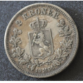 2 kr. 1904 ** Kv. 1/1+  * Katv. kr. 1750 - Bilder er mynten du fr. Ujevn farge/patina. Vurder ogs fra bilder. / Tore Rimstad: kr.  1,-